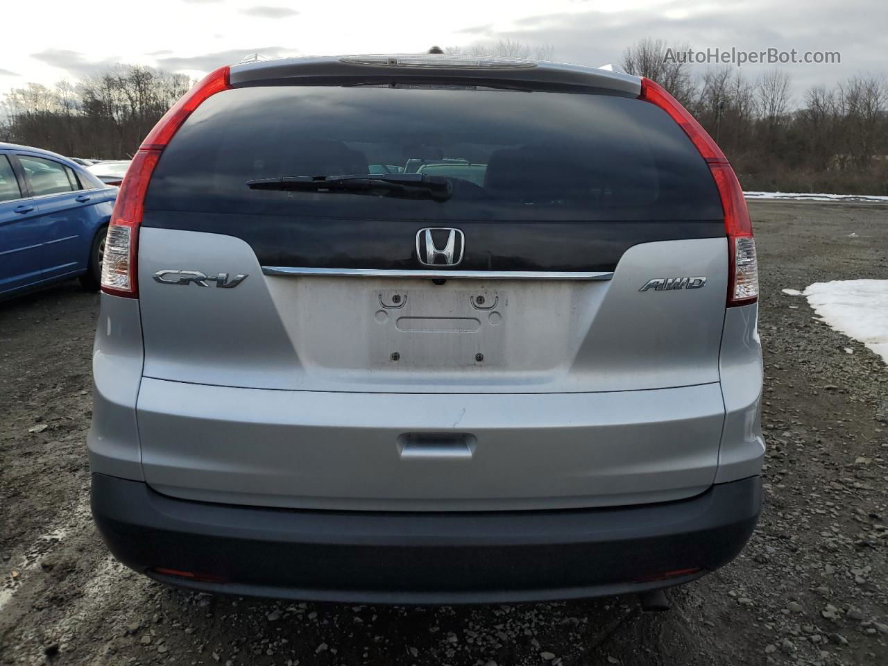 2013 Honda Cr-v Exl Серебряный vin: 5J6RM4H77DL002802