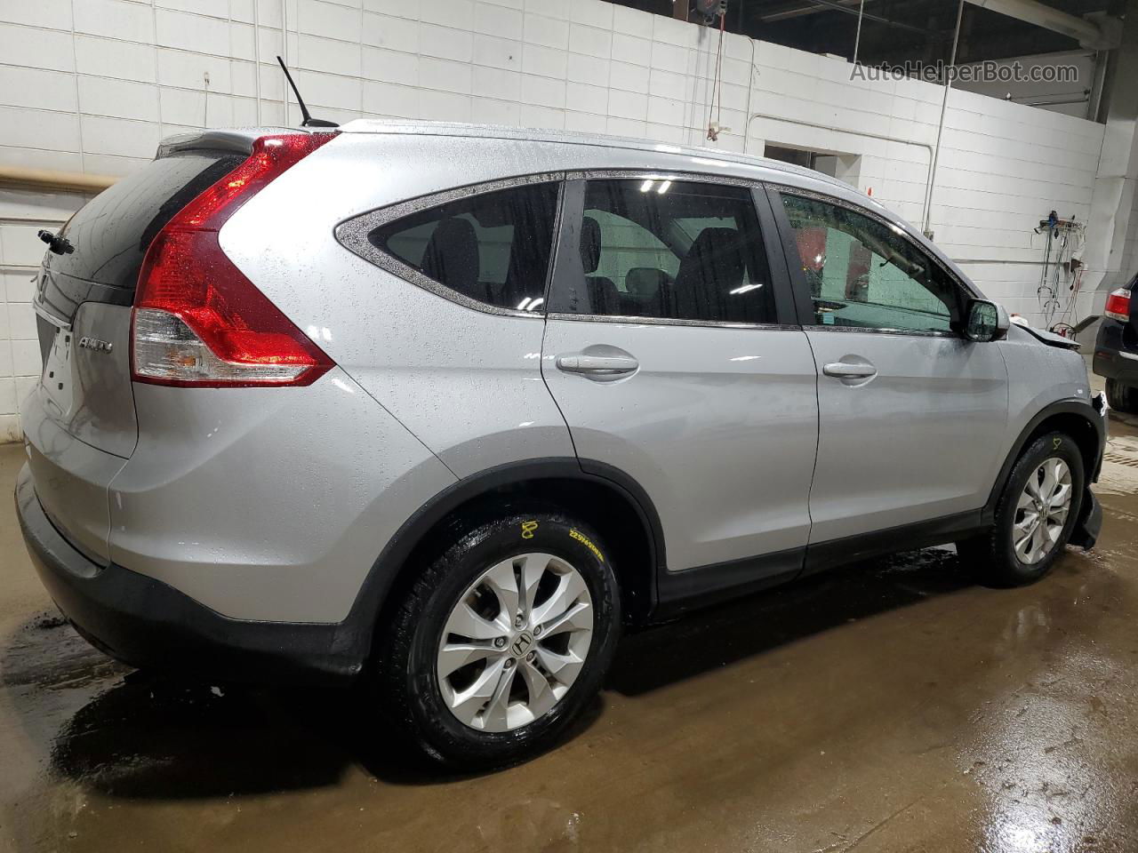 2013 Honda Cr-v Exl Silver vin: 5J6RM4H77DL064295