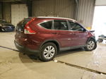 2013 Honda Cr-v Exl Burgundy vin: 5J6RM4H77DL073756