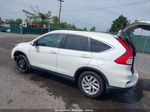 2015 Honda Cr-v Ex-l White vin: 5J6RM4H77FL004911