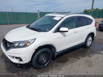 2015 Honda Cr-v Ex-l White vin: 5J6RM4H77FL004911