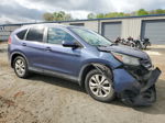 2012 Honda Cr-v Exl Blue vin: 5J6RM4H78CL006792