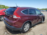 2013 Honda Cr-v Exl Burgundy vin: 5J6RM4H78DL044315