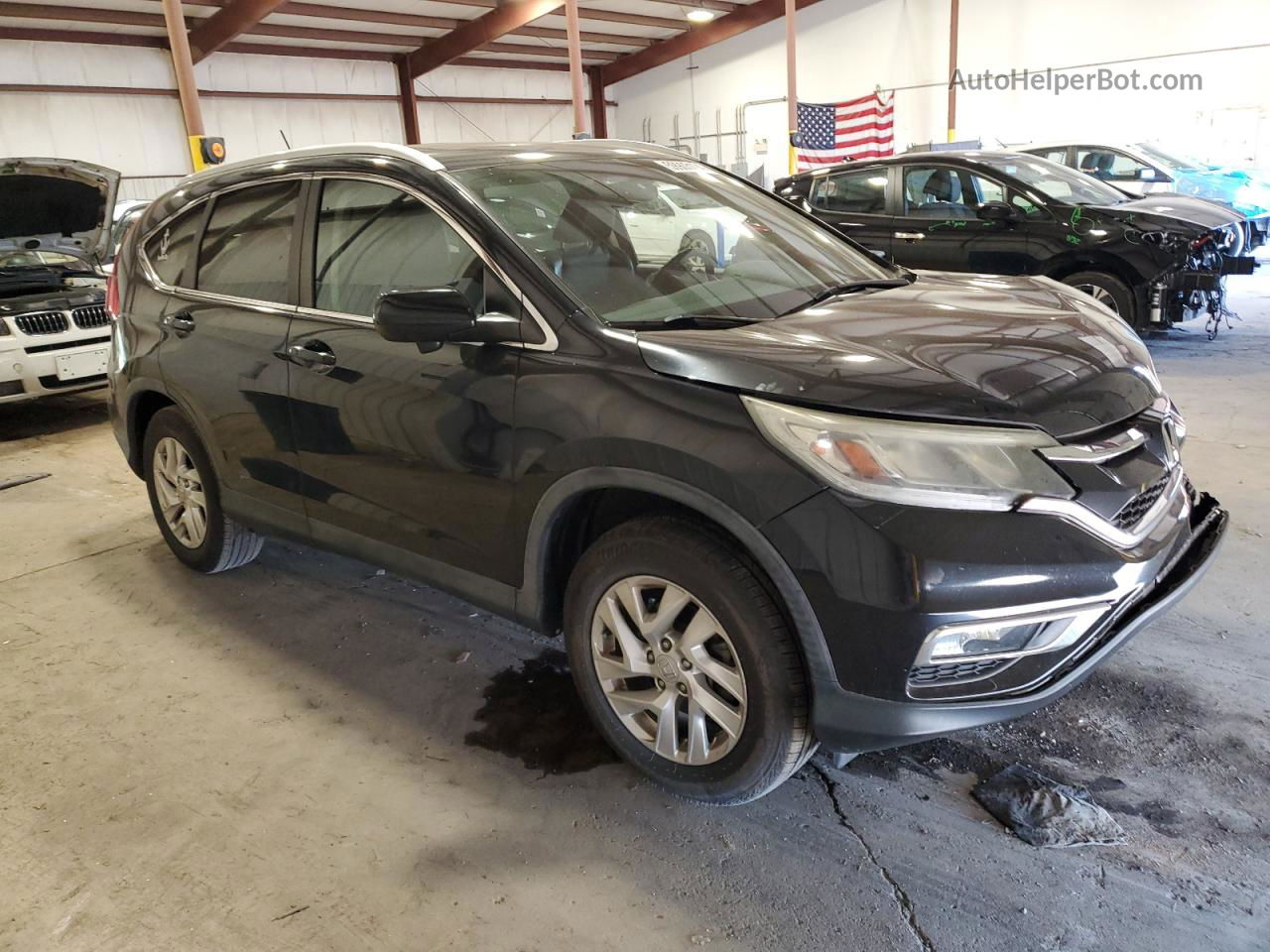 2015 Honda Cr-v Exl Black vin: 5J6RM4H78FL010023