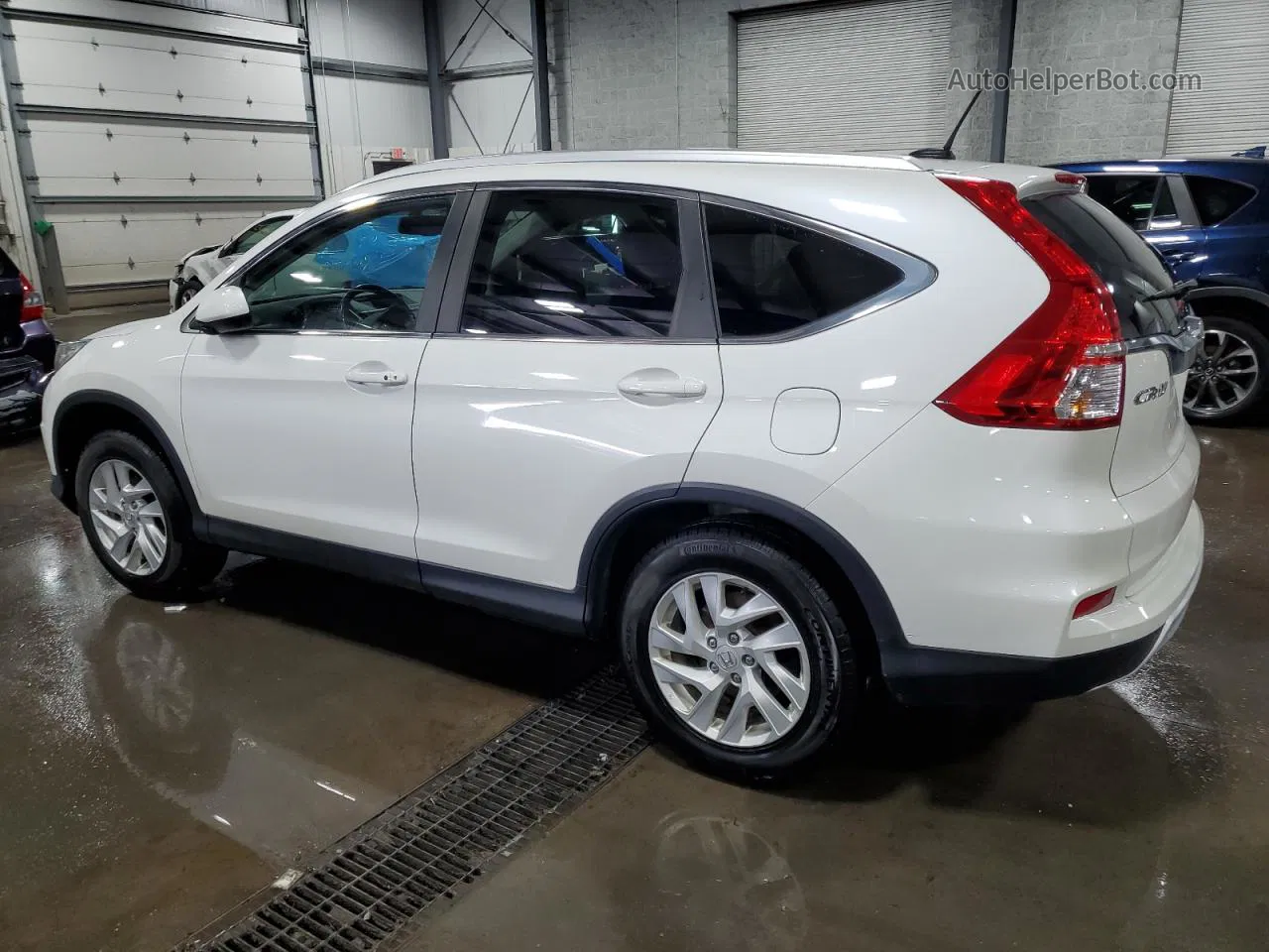 2015 Honda Cr-v Exl Белый vin: 5J6RM4H78FL101065