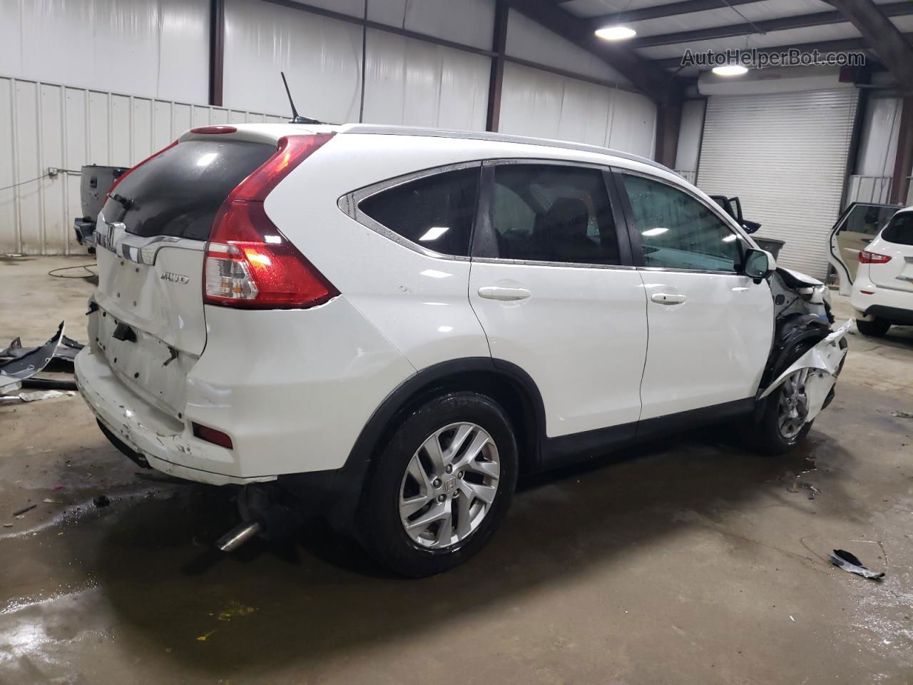 2016 Honda Cr-v Exl White vin: 5J6RM4H78GL010024