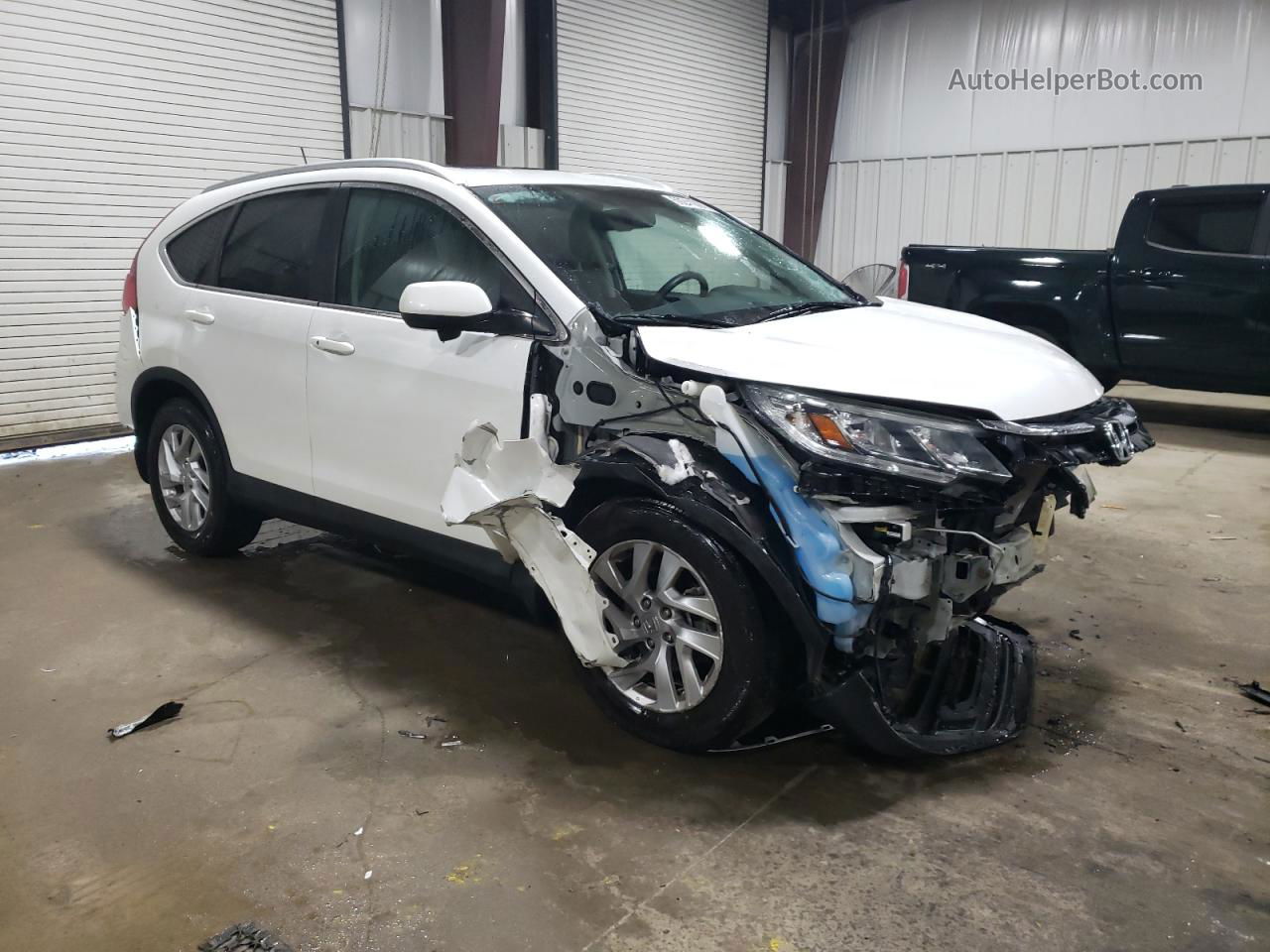 2016 Honda Cr-v Exl White vin: 5J6RM4H78GL010024