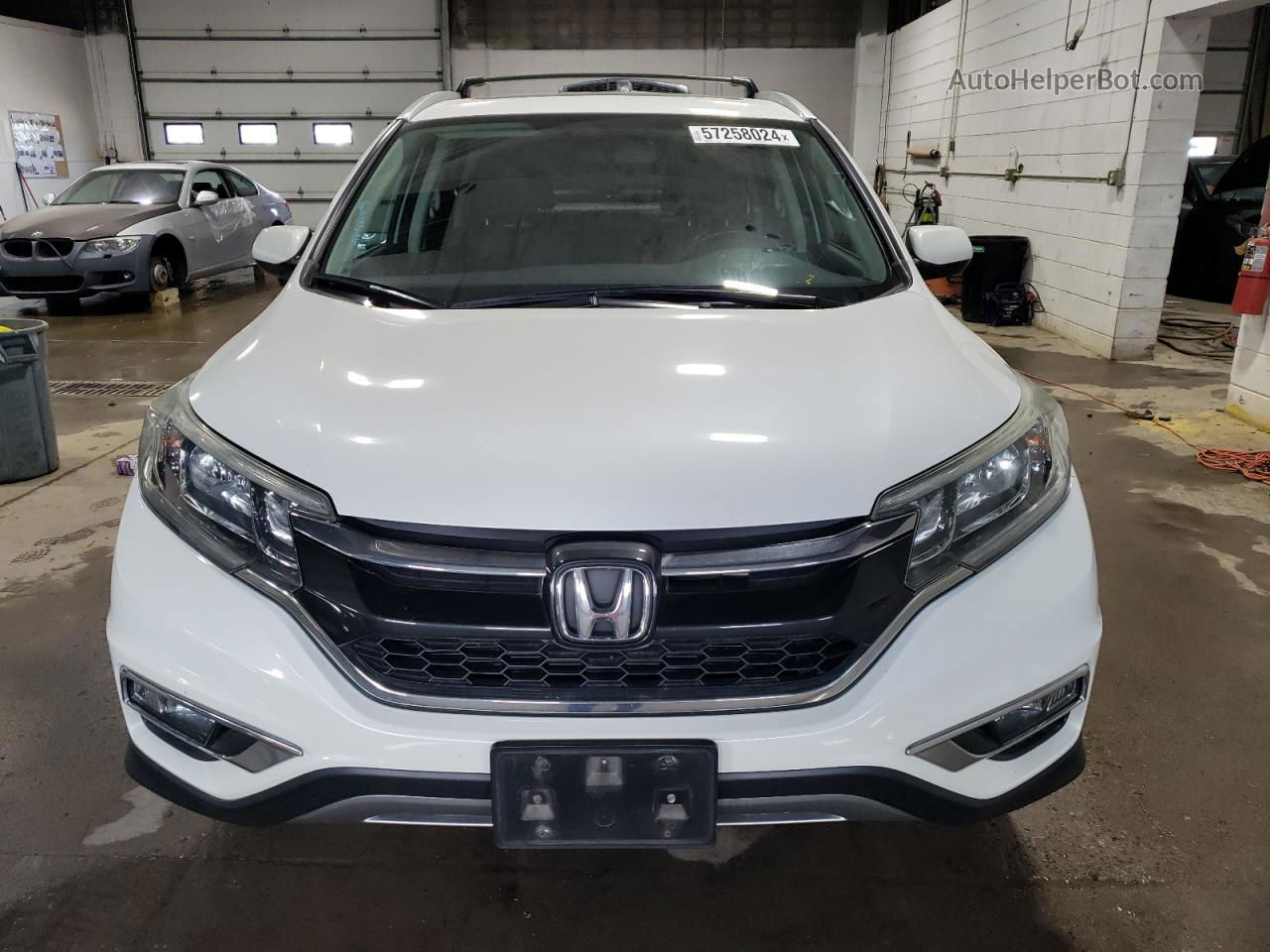 2016 Honda Cr-v Exl White vin: 5J6RM4H78GL017846