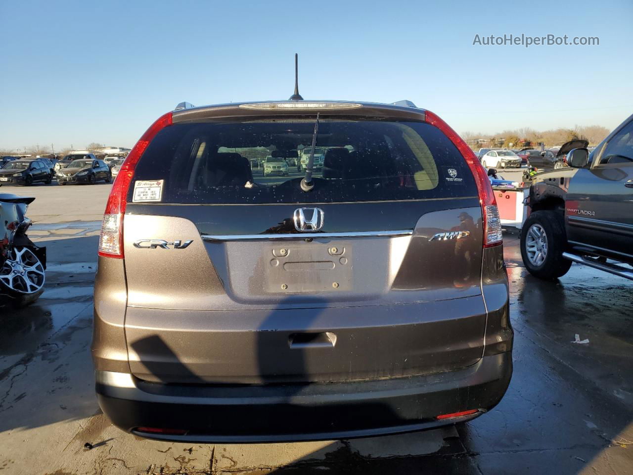 2012 Honda Cr-v Exl Желто-коричневый vin: 5J6RM4H79CL014397