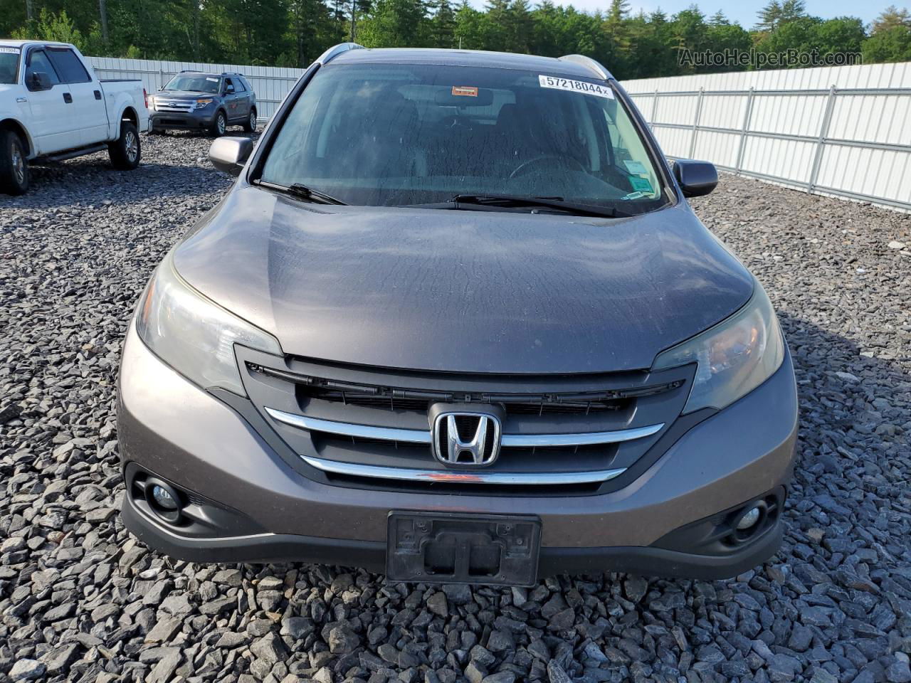 2013 Honda Cr-v Exl Gray vin: 5J6RM4H79DL065206