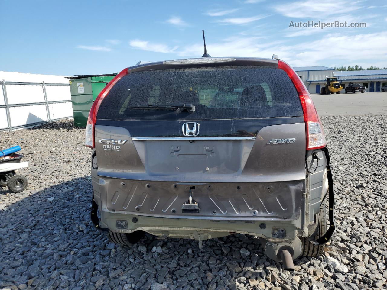 2013 Honda Cr-v Exl Gray vin: 5J6RM4H79DL065206