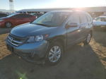 2013 Honda Cr-v Exl Blue vin: 5J6RM4H79DL070180