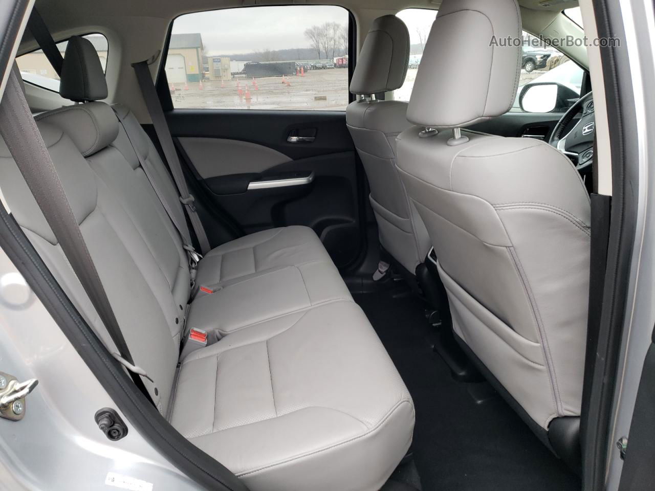 2015 Honda Cr-v Exl Серебряный vin: 5J6RM4H79FL107084