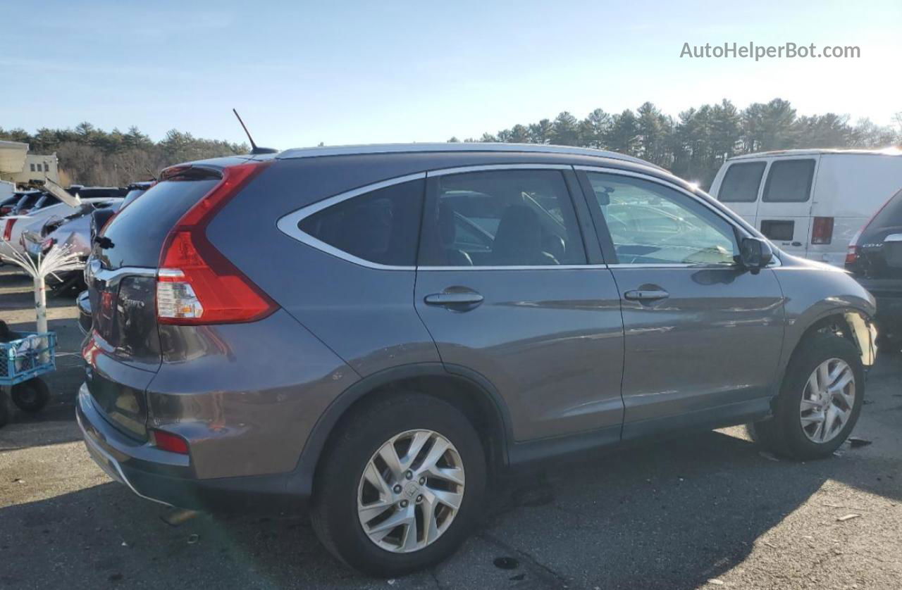 2016 Honda Cr-v Exl Silver vin: 5J6RM4H79GL059913