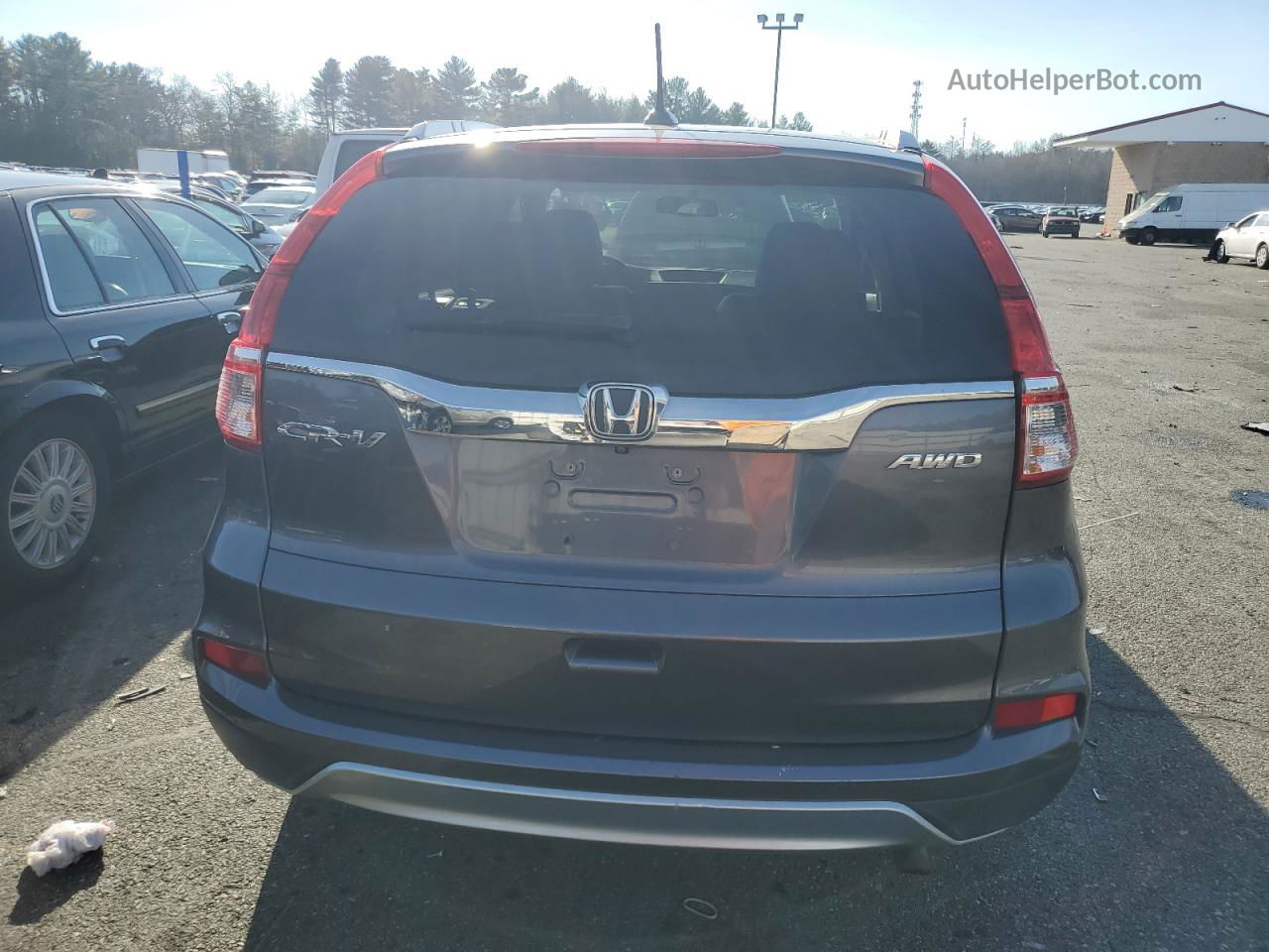 2016 Honda Cr-v Exl Silver vin: 5J6RM4H79GL059913