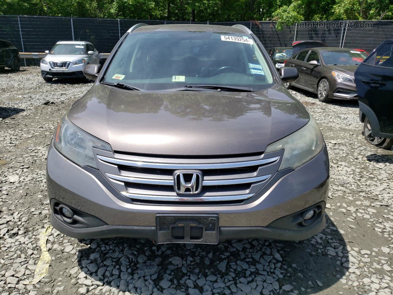 2012 Honda Cr-v Exl Charcoal vin: 5J6RM4H7XCL056528