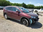 2013 Honda Cr-v Exl Maroon vin: 5J6RM4H7XDL082130