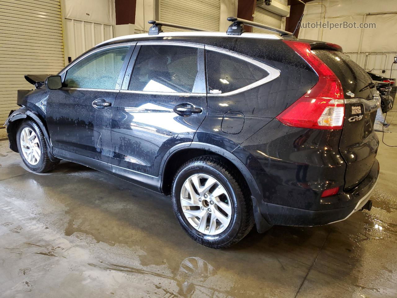 2015 Honda Cr-v Exl Black vin: 5J6RM4H7XFL000562