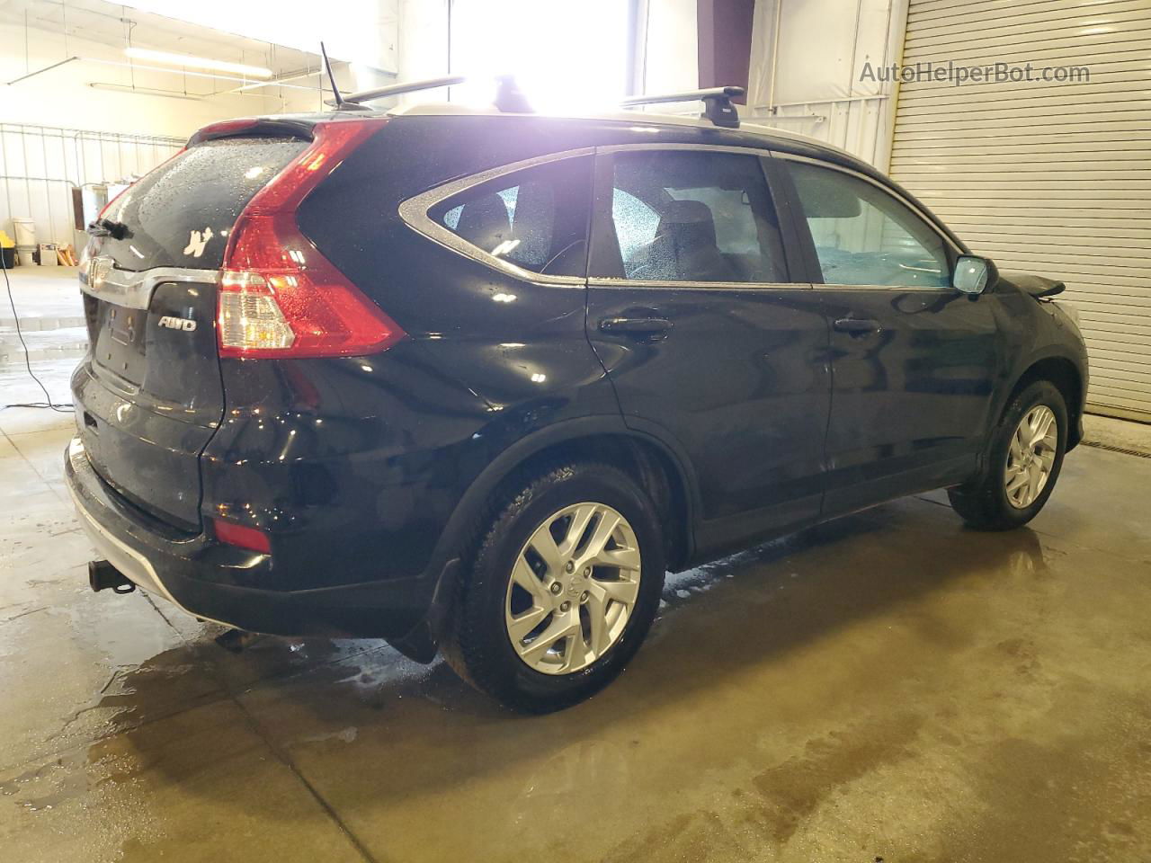 2015 Honda Cr-v Exl Black vin: 5J6RM4H7XFL000562