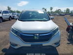 2015 Honda Cr-v Touring White vin: 5J6RM4H90FL037833