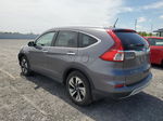 2015 Honda Cr-v Touring Gray vin: 5J6RM4H90FL804161