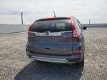 2015 Honda Cr-v Touring Gray vin: 5J6RM4H90FL804161