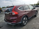 2016 Honda Cr-v Touring Burgundy vin: 5J6RM4H90GL084118