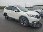 2016 Honda Cr-v Touring White vin: 5J6RM4H91GL038488