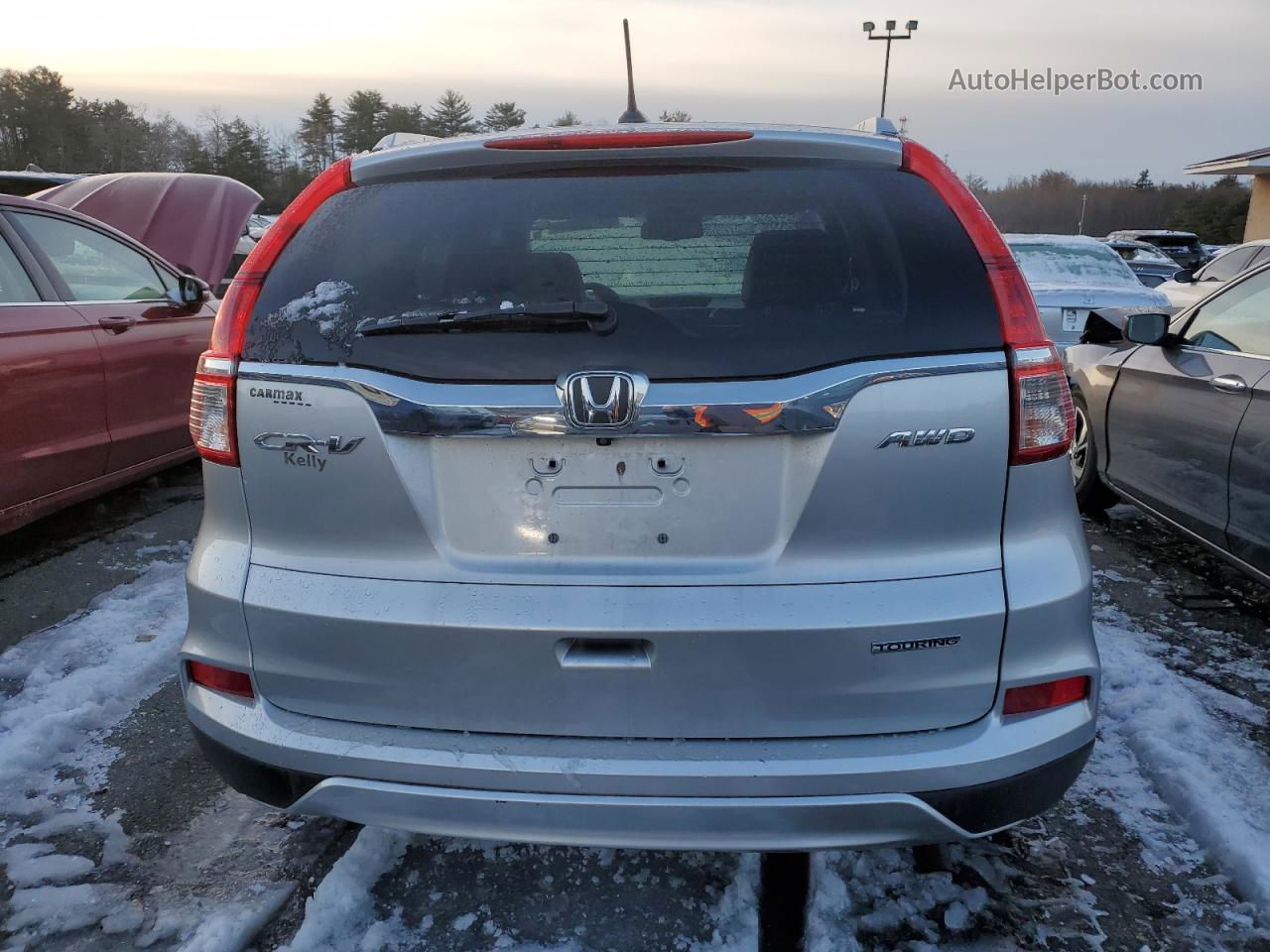 2016 Honda Cr-v Touring Gray vin: 5J6RM4H91GL112072