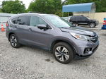 2015 Honda Cr-v Touring Gray vin: 5J6RM4H92FL108367