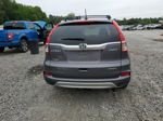 2015 Honda Cr-v Touring Серый vin: 5J6RM4H92FL108367