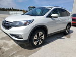 2016 Honda Cr-v Touring White vin: 5J6RM4H93GL063330