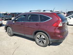 2016 Honda Cr-v Touring Maroon vin: 5J6RM4H95GL062437
