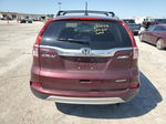 2016 Honda Cr-v Touring Maroon vin: 5J6RM4H95GL062437