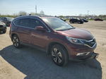 2016 Honda Cr-v Touring Maroon vin: 5J6RM4H95GL062437
