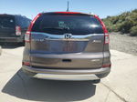 2015 Honda Cr-v Touring Gray vin: 5J6RM4H96FL109408