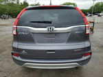 2016 Honda Cr-v Touring Gray vin: 5J6RM4H96GL033657