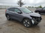 2016 Honda Cr-v Touring Gray vin: 5J6RM4H96GL033657