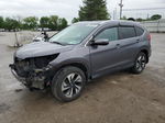 2016 Honda Cr-v Touring Gray vin: 5J6RM4H96GL033657