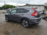 2016 Honda Cr-v Touring Gray vin: 5J6RM4H96GL033657