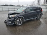 2016 Honda Cr-v Touring Black vin: 5J6RM4H96GL065606