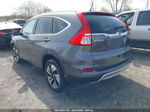 2016 Honda Cr-v Touring Gray vin: 5J6RM4H96GL083457