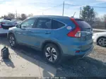 2016 Honda Cr-v Touring Blue vin: 5J6RM4H96GL086357