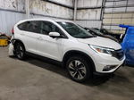 2016 Honda Cr-v Touring White vin: 5J6RM4H96GL110107