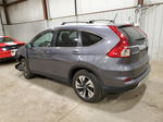 2015 Honda Cr-v Touring Серый vin: 5J6RM4H98FL086388