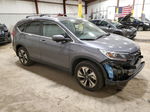 2015 Honda Cr-v Touring Gray vin: 5J6RM4H98FL086388