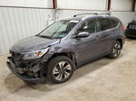 2015 Honda Cr-v Touring Gray vin: 5J6RM4H98FL086388