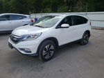 2016 Honda Cr-v Touring White vin: 5J6RM4H98GL091608