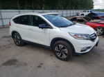 2016 Honda Cr-v Touring White vin: 5J6RM4H98GL091608