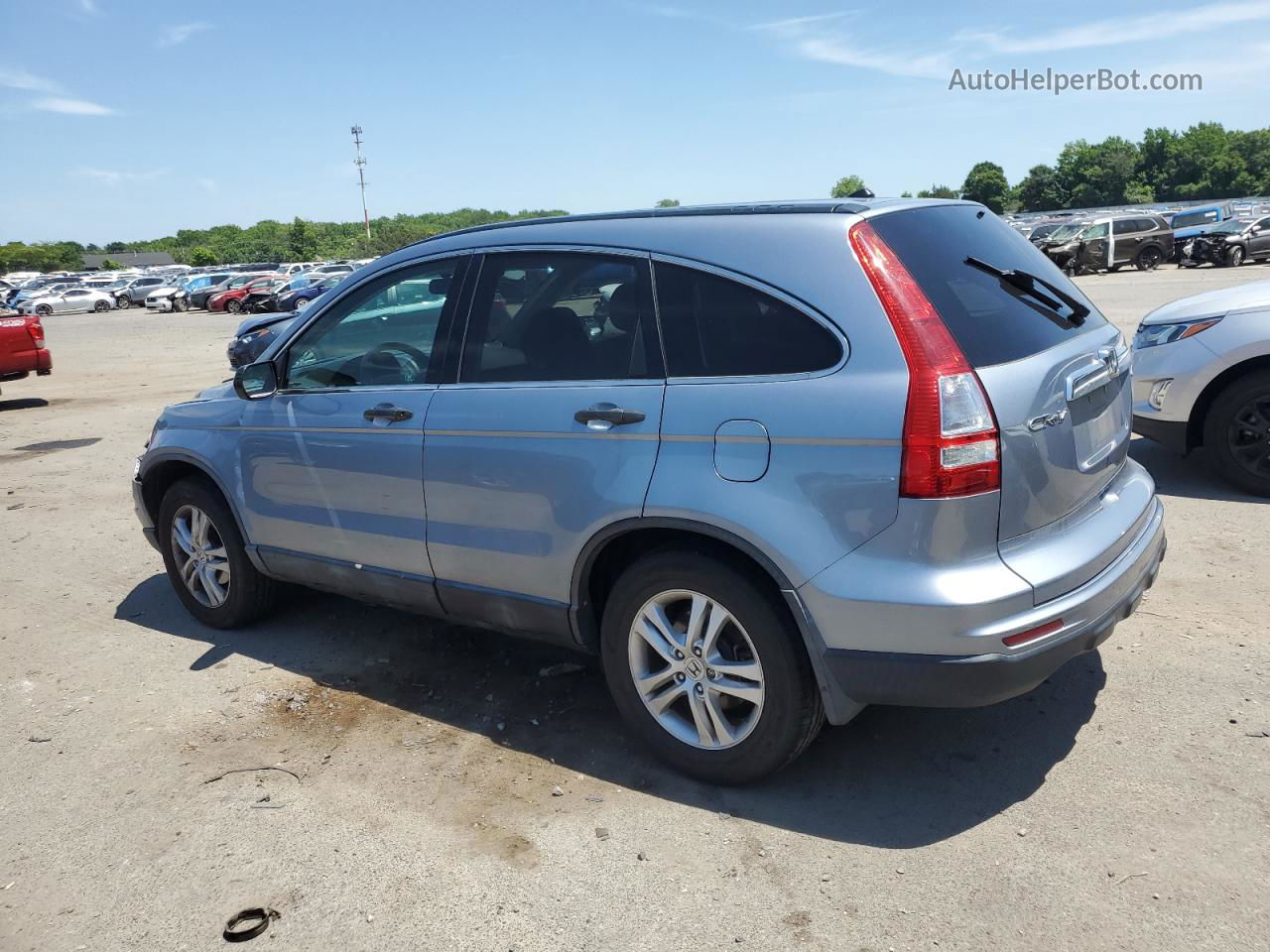 2015 Honda Cr-v Touring Blue vin: 5J6RM4H9XFL099109